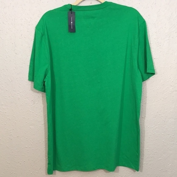 Tommy Hilfiger Green Screen Print Short Sleeve NWT T-Shirt size L - Picture 5 of 7